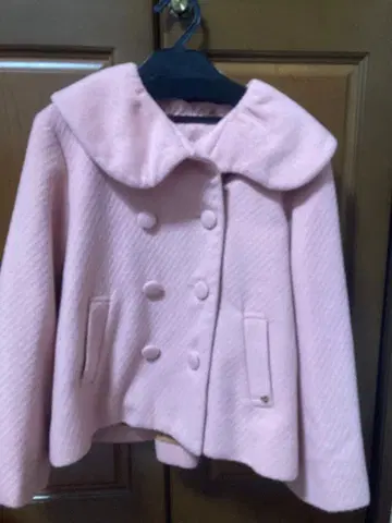 LINDSAY 핑크 숏코트