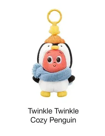 POPMART Fluffy & Cozy Twinkle 펭귄