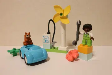 LEGO Duplo 10985 풍력 터빈과 전기 자동차