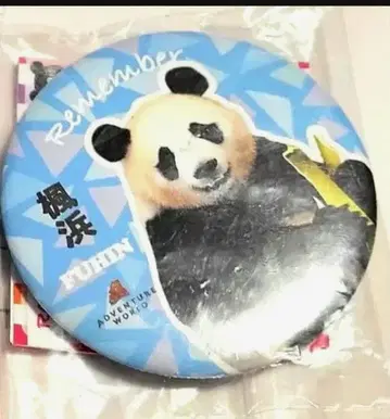 어드벤처 월드 팬더 카에데하마 레어 캔 배지