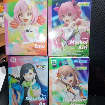 [상자 없음] 프로세카 피규어 4개 세트 모아쟝 비비버스 원더쇼