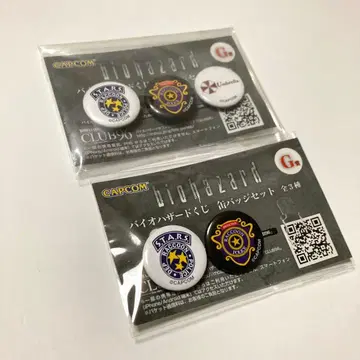 바이오하자드 제일복권 캔뱃지