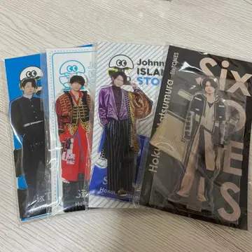 SixTONES 마츠무라 호쿠토 아크릴 스탠드 4점 세트