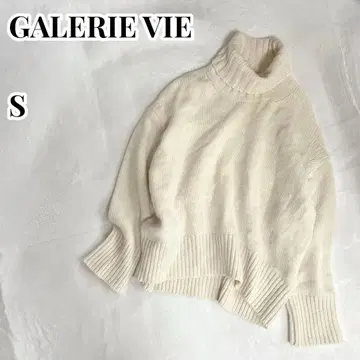 GALERIE VIE 오프 터틀넥 니트 긴팔