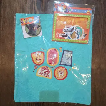 주토피아 캐릭터 굿즈 세트