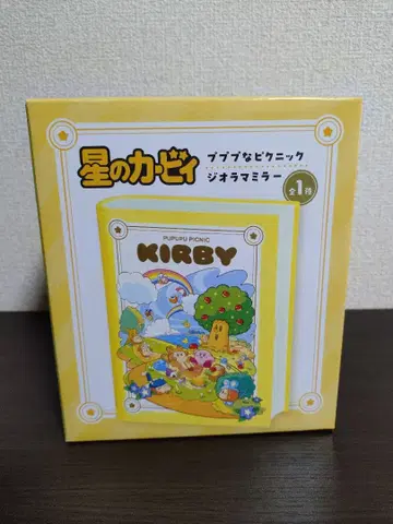 별의 커비 푸푸푸한 피크닉 거울