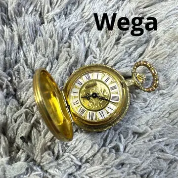 Wega 미니 사이즈 회중시계 골드 컬러