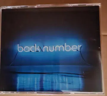 back number CD+DVD 앙코르 초회 한정판 B