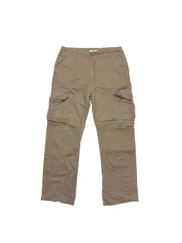 베이지 카고 팬츠 멀티 포켓