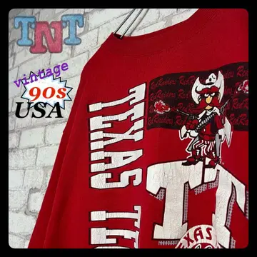 [ 90s ] TNT 레드 레이더스 맨투맨 USA제 레어