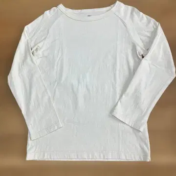 다나파눌 래글런 티셔츠 긴팔 아이보리