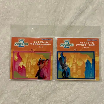 주토피아 사진 프레임 아크릴 키링 주디 닉 주토피아 2