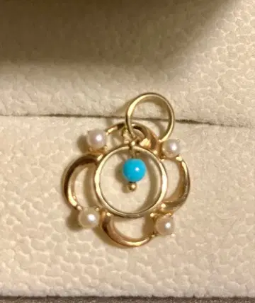 노제스*K10 흔들리는 사랑스러운 터콰이즈와 펄의 시스루 참입니다