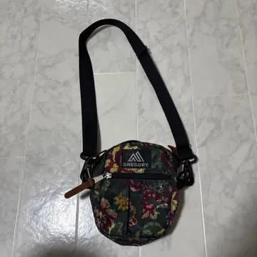 GREGORY 꽃무늬 숄더백 S 사이즈