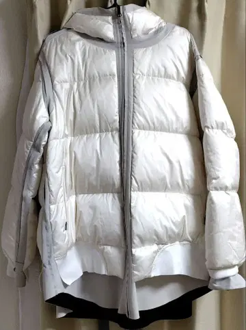 JNBY 다운 코트 화이트