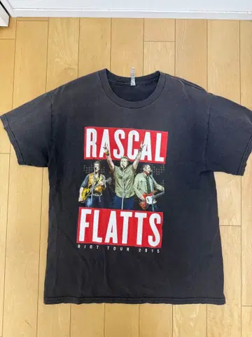 Rascal Flatts 2015 밴드 티셔츠