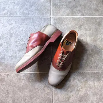 Bob Smart 안장 가죽 신발