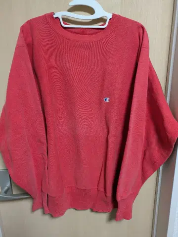 Champion 레드 트레이닝복