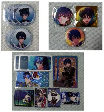 마호야쿠 시노 코스터 캔뱃지 카드 특전 세트