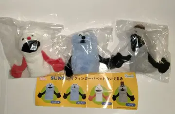 퍼펫 순순 핑거 퍼펫 봉제 인형 가챠 3종 세트