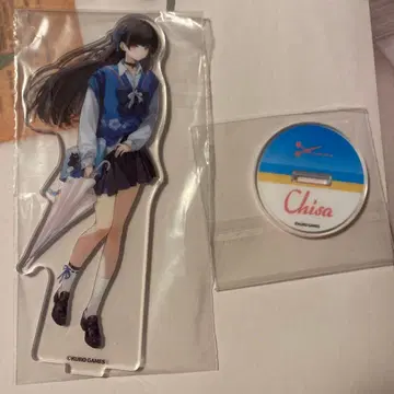 명조 로손 치사키 아크릴 스탠드 단독