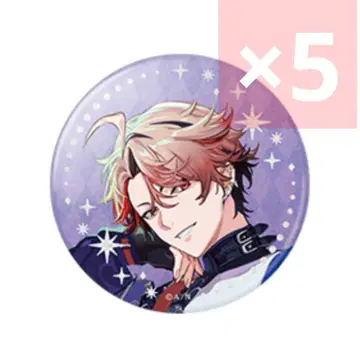 세라프 다즐 가든 IMPACT 키라키라 캔뱃지 니지산지 5개