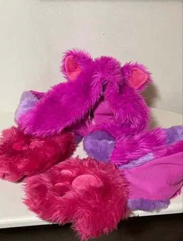 체셔 고양이 머플러 캡