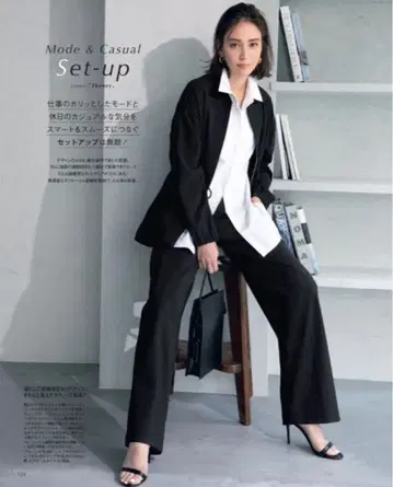 띠어리 집업 아노락 블루종