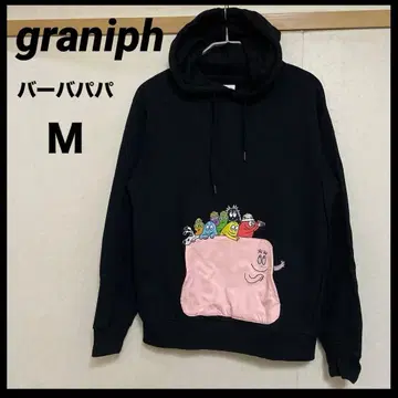 그라니프 바바파파 후드티 트레이닝복 블랙 굿즈