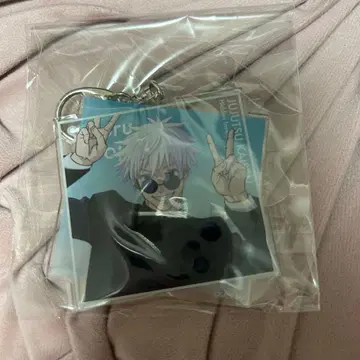 주술회전전 애니메이션 아크릴 키링 고죠 사토루