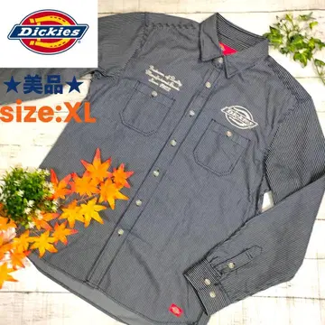 인기 Dickies Hickory Work Shirt XL/네이비 계열