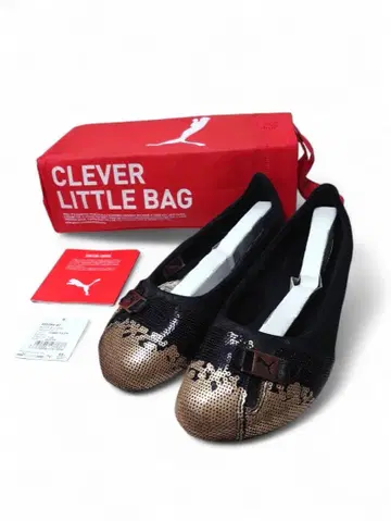 새상품급 푸마 사바데라 II 시퀸 플랫슈즈