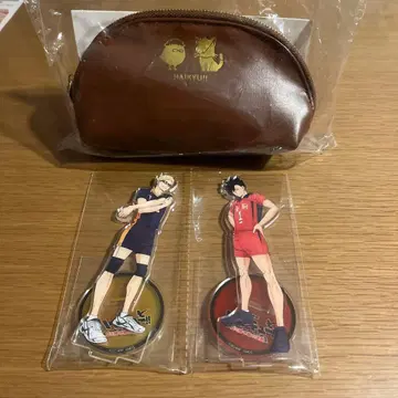 하이큐!! 파우치 아크릴 스탠드 츠키시마 쿠로오 미사용