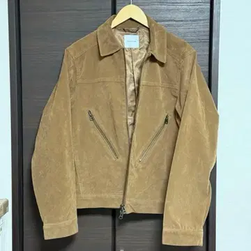 FREAK'S STORE 브라운 스웨이드 자켓 택 포함