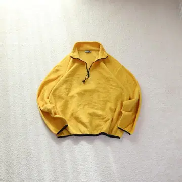 90s 빈티지 UZZI 하프 지퍼 플리스 XL 상당 스트릿