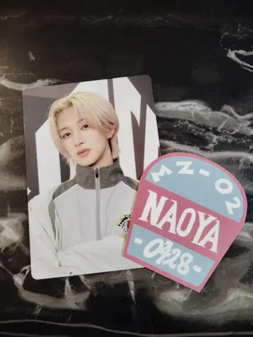 MAZZEL ROOM 포토 카드 스티커 NAOYA 나오야