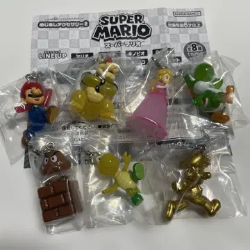 슈퍼 마리오 메지루시 액세서리 2차 컴플리트 (키노피오 제외)