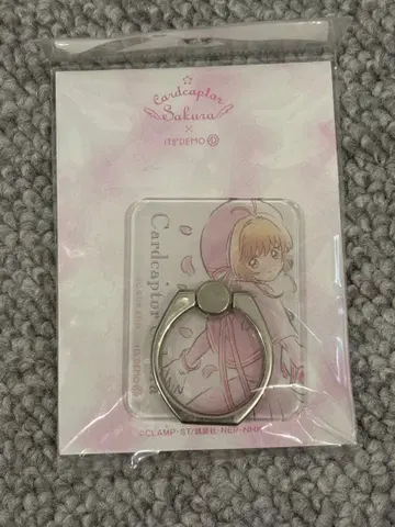 패션 크로스 카드캡터 사쿠라 스마트폰 링 사쿠라