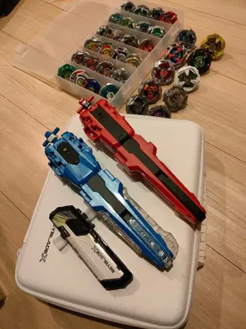 BEYBLADE 베이블레이드X 묶음 판매 케이스 런처 포함