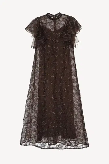 acka shimmery lace dress
