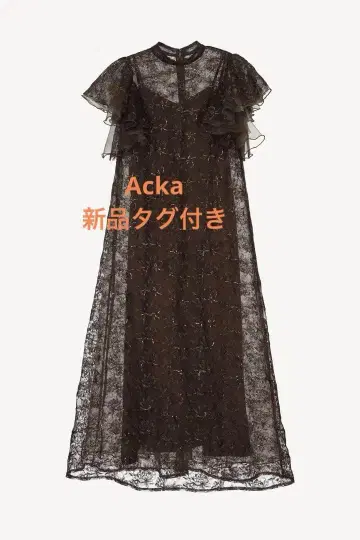 acka shimmery lace dress