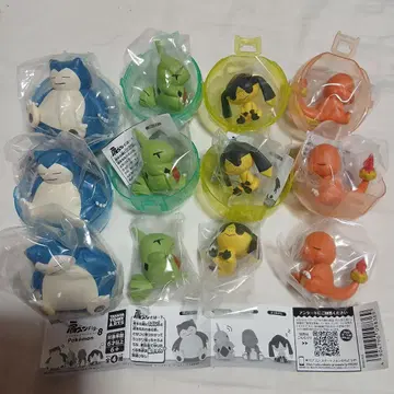 포켓몬 어깨 쿵 Fig.8 4종 x 3세트 컴플리트 세트