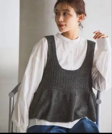 스튜디오 클립 7게이지 절개 플레어 베스트