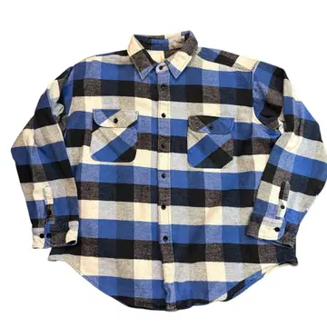 빈티지 80s 뱀 무늬 헤비 플란넬 셔츠 아메카지 셔츠 구제 의류