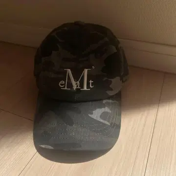 mucent 무센트 카모플라쥬 흑백 캡 여성용 ( 그레이.자수 화이트 )