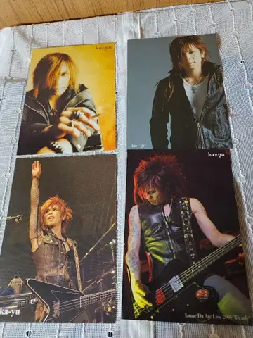 Janne Da Arc ka-yu 엽서 4장 묶음 판매