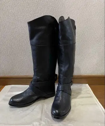 피에드 두 라팡 pied dulapan 크로스 벨트 천연 가죽 부츠