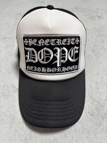 DOPE 페네트레이트 캡 화이트/블랙