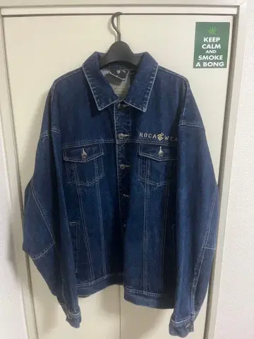 Rocawear 데님 자켓 다크 블루 XL