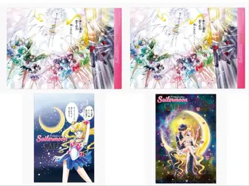 세일러문 카페 런치 매트 엽서